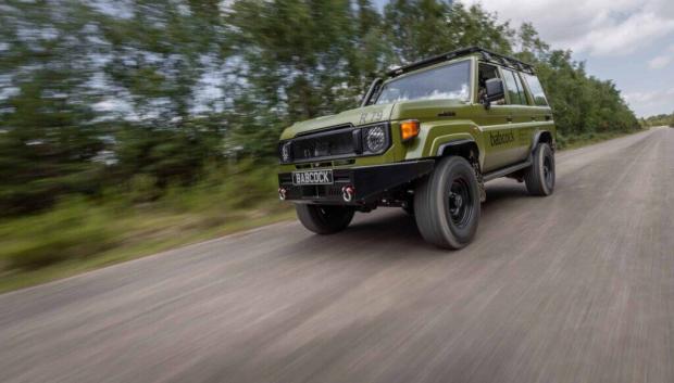 Babcock General Logistics Vehicle, desarrollado sobre un Toyota Land Cruiser