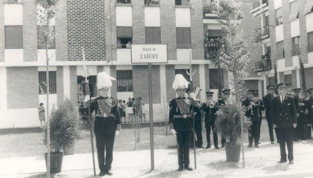 Inauguración de la Plaza de Lahore