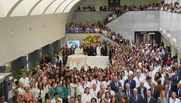 Acto institucional 50 aniversario Hospital Universitario Reina Sofía de Córdoba