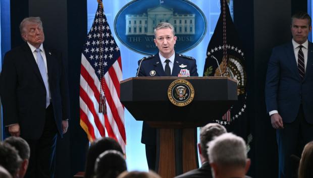 El jefe del Estado Mayor Conjunto, general Dan Caine