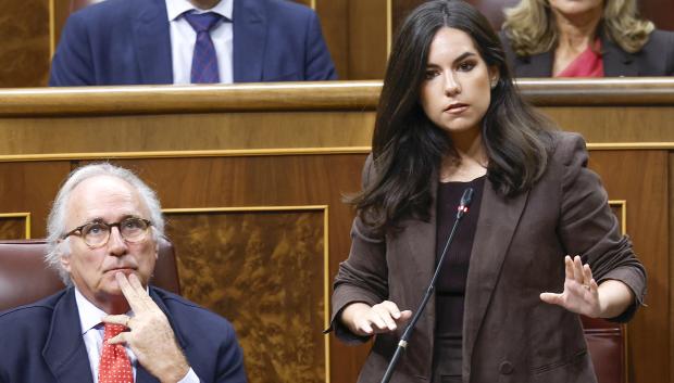 La política de Vox, en una sesión del Congreso de los Diputados