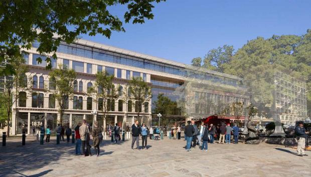 El centro y museo de Alamo Visitor en San Antonio