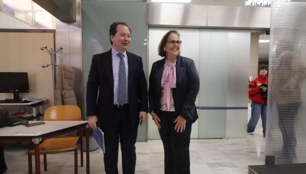 Miguel Ángel Tamarit y Blanca Torrent