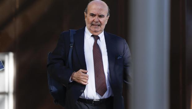 El exconsejero de Presidencia de la Junta de Andalucía Gaspar Zarrías llega a los Juzgados de Plaza de Castilla