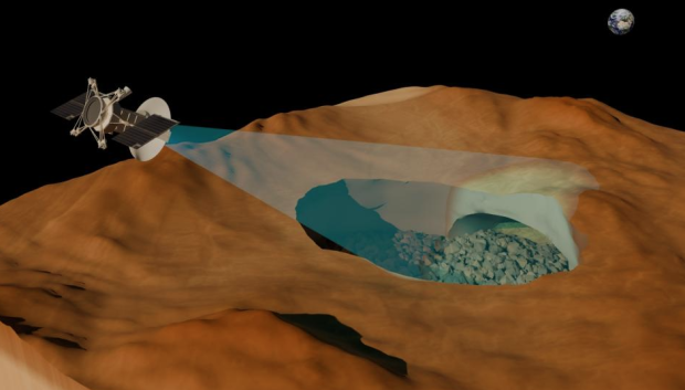 Representación de la cueva subterránea de Venus