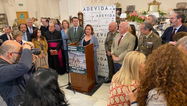 Acto inaugural del Baratillo de Adevida en el Oratorio de San Felipe Neri