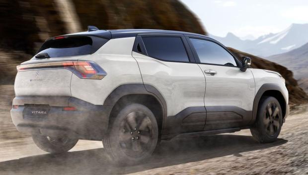 El Suzuki E Vitara, un SUV de estética atractiva