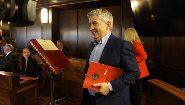 Toma de posesión del nuevo alcalde de Soria, Javier Antón