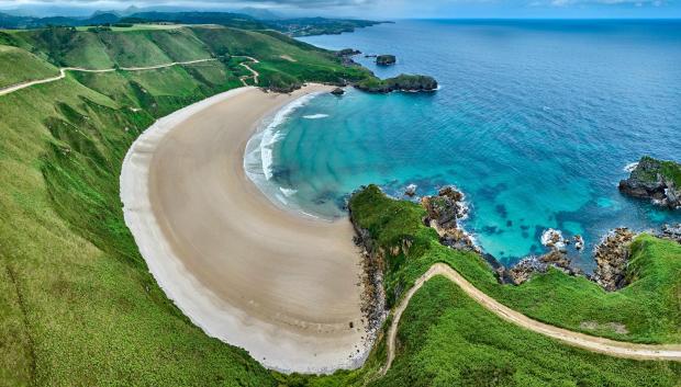 Es una de las playas más fotogénicas de España