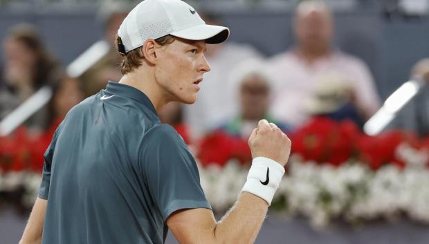 Jannik Sinner, en el Mutua Madrid Open
