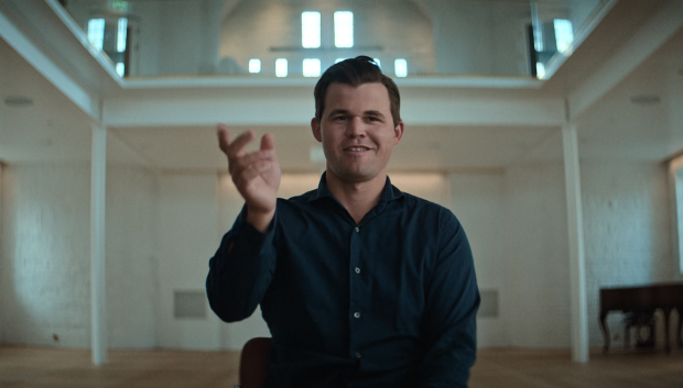 Magnus Carlsen en su entrevista para el documental de Netflix