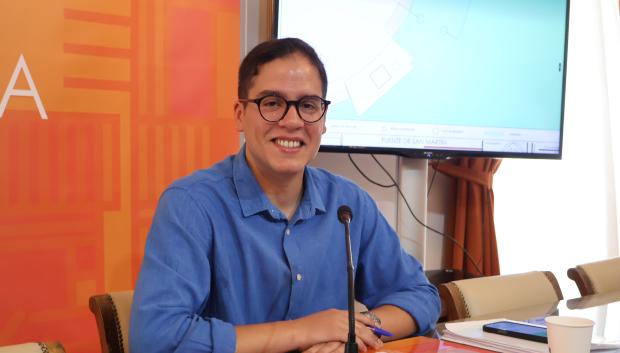 Pablo Novo, concejal de Obras del Ayuntamiento de Zamora y previsible candidato de IU en 2027