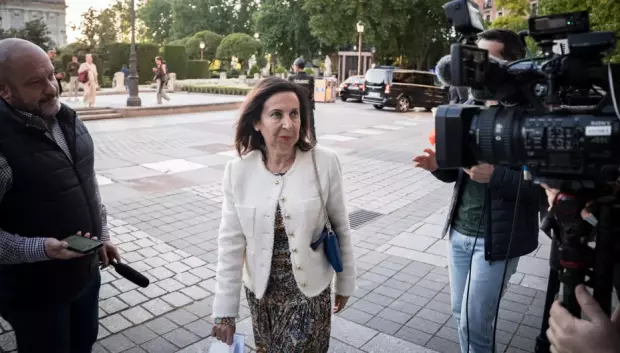 La ministra de Defensa, Margarita Robles