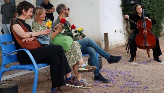 Momento musical del homenaje