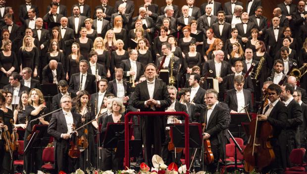 La Scala de Milán celebró este lunes el 80 aniversario de su renacer