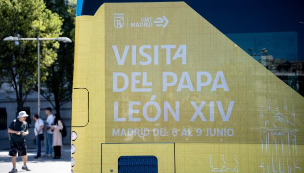 Presentación de la imagen institucional que lucirá la capital durante la próxima visita oficial del papa León XIV