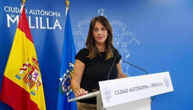 (Foto de ARCHIVO)
Fadela Mohatar, portavoz del Gobierno de Melilla (PP)

REMITIDA / HANDOUT por GOBIERNO LOCAL DE MELILLA
Fotografía remitida a medios de comunicación exclusivamente para ilustrar la noticia a la que hace referencia la imagen, y citando la procedencia de la imagen en la firma
02/2/2026