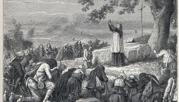 Los vendeanos se paraban a rezar donde encontraban una cruz de camino a la batalla