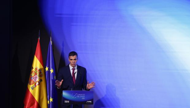 El presidente del Gobierno, Pedro Sánchez, clausura el Congreso del Espacio 2026