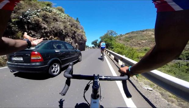 Problemas entre un ciclista y un conductor