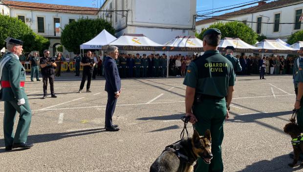 Fernando Grande-Marlaska, en el acto de la Guardia Civil celebrado en Córdoba
