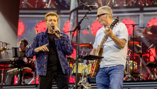 Manolo García (i) y Quimi Portet (d),