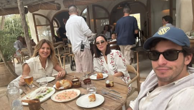 Tamara con su suegra