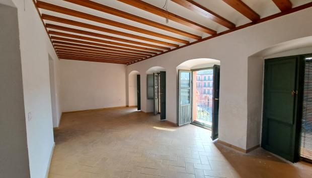 Interior de una vivienda en la Plaza de la Corredera (Córdoba)