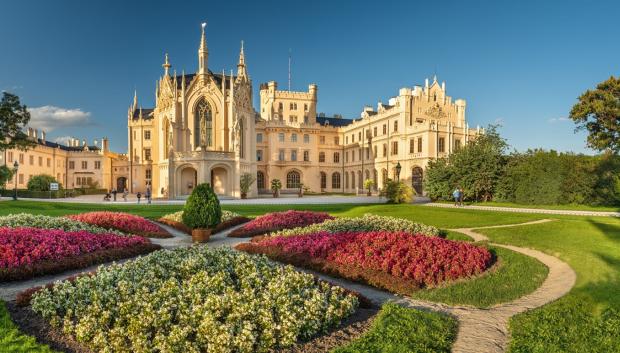 El romántico Palacio de Lednice