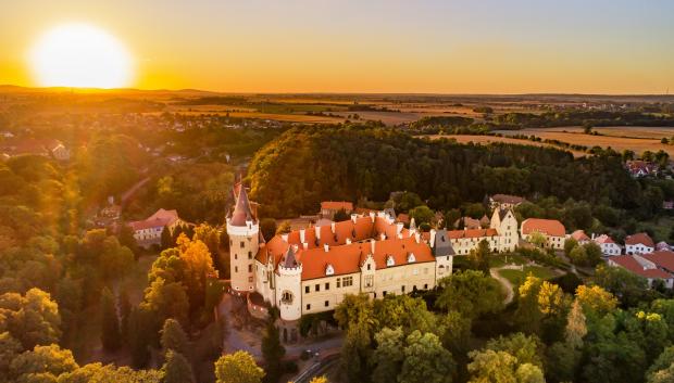 Castillo de Žleby.