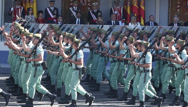 Día de la Hispanidad, en la Plaza de Cánovas del Castillo