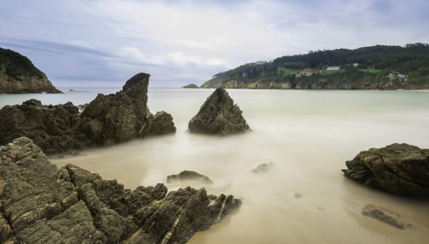 Playa de Xilloi, en O Vicedo (Lugo)