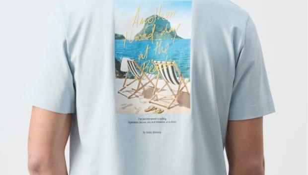 Camiseta de Mango que ubica Es Vedrà en la isla vecina
