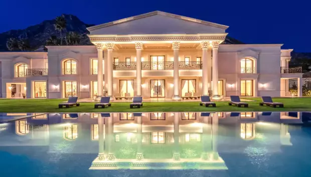 Una mansión de lujo en Marbella a la venta