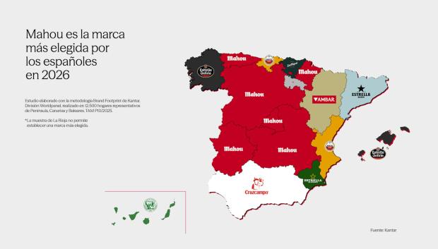 Mapa elaborado por Worldpanel by Numerator