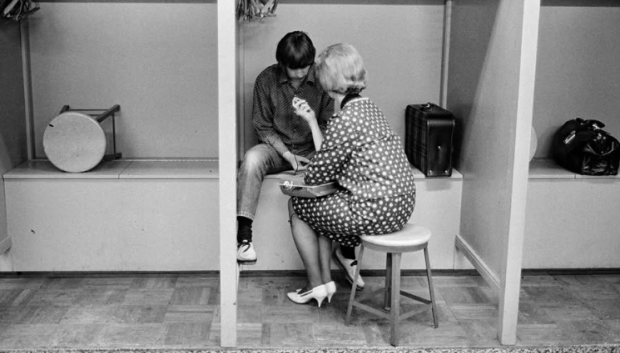 Una de las fotografías inéditas