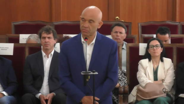 Luis Carrero durante su declaración de este jueves