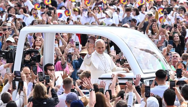 El Papa León XIV, este mes en el Vaticano.