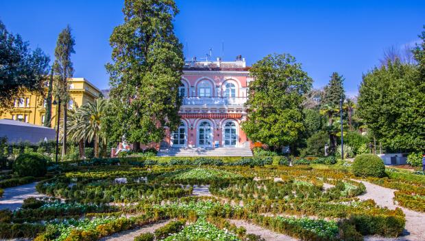 La famosa Villa Angiolina de Opatija
