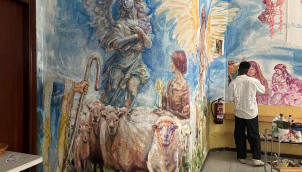 Otra imagen del mural