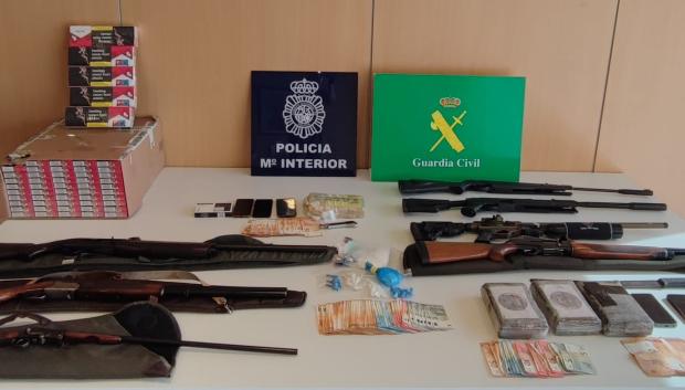 Armas incautadas