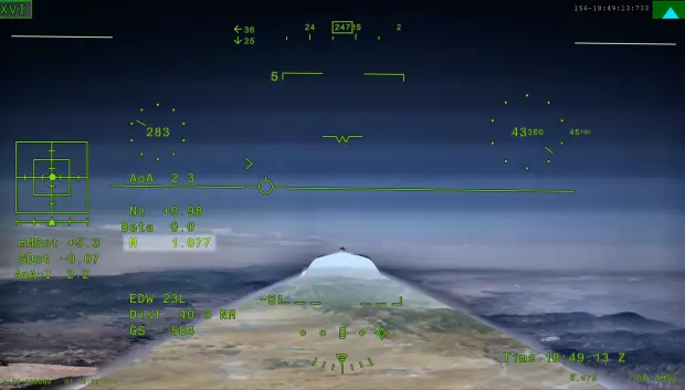 El sistema de visión externa X-59 de la NASA registró Mach 1.077
