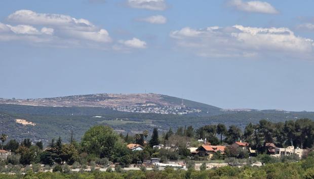 Imagen de las localidades fronterizas de Israel con el Líbano