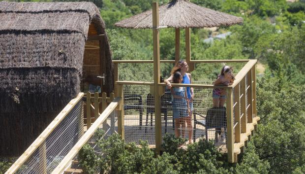 Camping Monte Holiday en la Sierra Norte de la Comunidad de Madrid