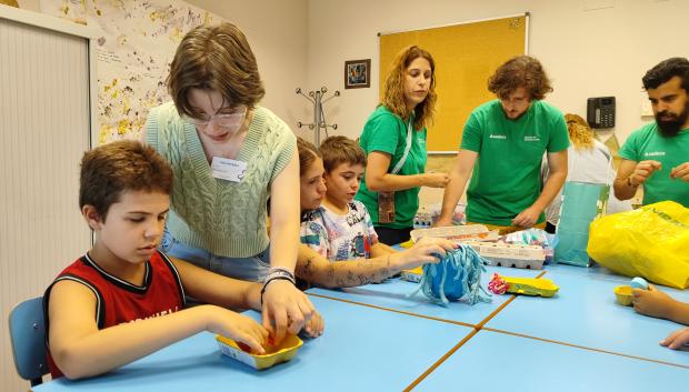 Actividad en una escuela de verano de Futuro Singular