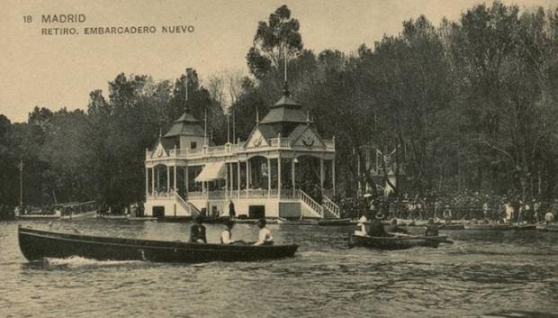 Embarcadero del Retiro, año 1902