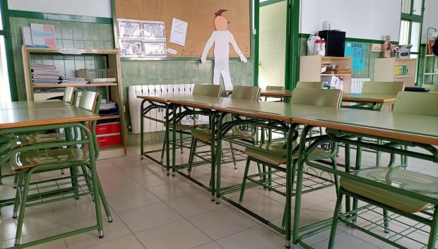 Un aula de un colegio