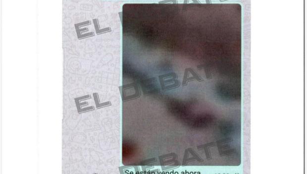 Mensajes de WhatsApp de Alberto González Amador con uno de sus vecinos el 19 de marzo de 2024