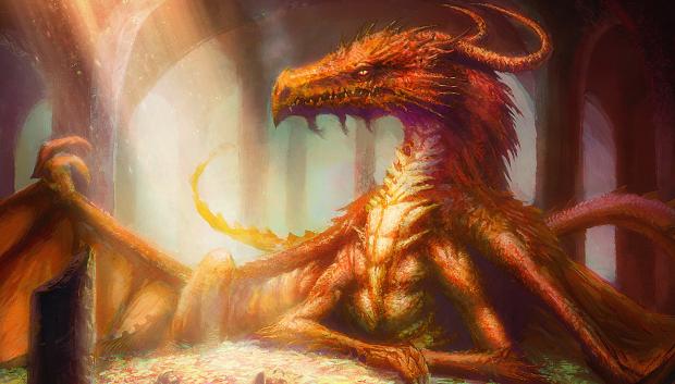 Smaug, antagonista del Hobbit.