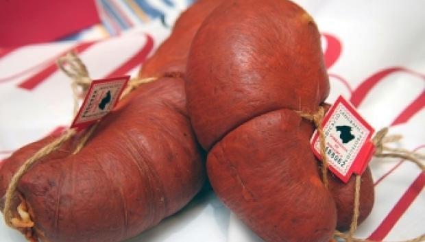 La sobrasada es el embutido mallorquín por excelencia.